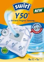 swirl® MicroPor® Plus Y 50 Staubsaugerbeutel, 4 St.