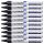 Legamaster TZ 1 Whiteboard- und Flipchart-Marker schwarz 1,5 - 3,0 mm, 10 St.