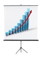 FRANKEN Stativleinwand X-tra!Line 1:1, 180 x 180 cm...