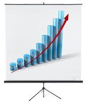 FRANKEN Stativleinwand X-tra!Line 1:1, 240 x 240 cm...