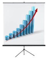FRANKEN Stativleinwand X-tra!Line 1:1, 220 x 220 cm...