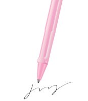 LAMY Kugelschreiber safari lightrose, Schreibfarbe: blau, 1 St.