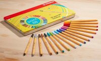 STABILO point 88 Fineliner farbsortiert 0,4 mm, 50 St.