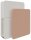 fm FLATup  Sekretär diamantweiß/ sandfarben rechteckig, weiß 107,0 x 41,5 - 91,0 cm