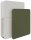 fm FLATup  Sekretär diamantweiß/ dunkelgrün rechteckig, weiß 107,0 x 41,5 - 91,0 cm
