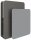 fm FLATup  Sekretär basalt/ hellblau rechteckig, schwarz 107,0 x 41,5 - 91,0 cm
