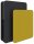 fm FLATup  Sekretär graphit/ gelb rechteckig, schwarz 107,0 x 41,5 - 91,0 cm