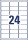 AVERY Zweckform wetterfeste Folienetiketten L4773REV-20 weiß 63,5 x 33,9 mm, 20 Blatt