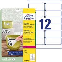 AVERY Zweckform wetterfeste Folienetiketten L4776REV-20...