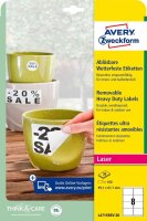 AVERY Zweckform wetterfeste Folienetiketten L4715REV-20...