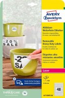 AVERY Zweckform wetterfeste Folienetiketten L4716REV-20...