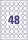 AVERY Zweckform wetterfeste Folienetiketten L4716REV-20 weiß 30,0 x 30,0 mm, 20 Blatt