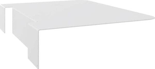 fm Ansteck-Ablageboard weiß , 1 St.