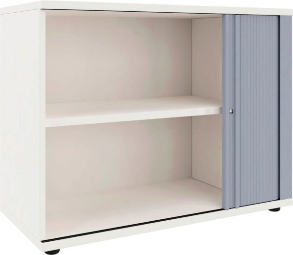 fm Rollladenschrank weiß 1 Fachboden 100,0 x 44,2 x 78,1 cm
