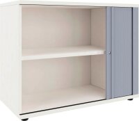 fm Rollladenschrank weiß 1 Fachboden 100,0 x 44,2 x...