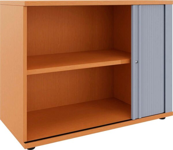 fm Rollladenschrank buche 1 Fachboden 100,0 x 44,2 x 78,1 cm