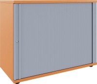 fm Rollladenschrank buche 1 Fachboden 100,0 x 44,2 x 78,1 cm