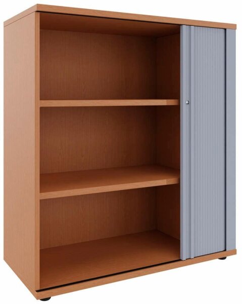 fm Rollladenschrank buche 2 Fachböden 100,0 x 44,2 x 113,3 cm