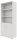 fm Regalschrank Basic, 4260761570723 lichtgrau 80,0 x 44,2 x 185,1 cm, 1 St.