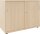 fm Schiebetürenschrank, 4260761570549 akazie 1 Fachboden 100,0 x 44,2 x 76,3 cm