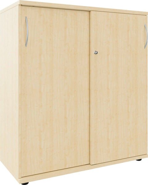 fm Schiebetürenschrank, 4260761570587 königsahorn 2 Fachböden 100,0 x 44,2 x 111,5 cm