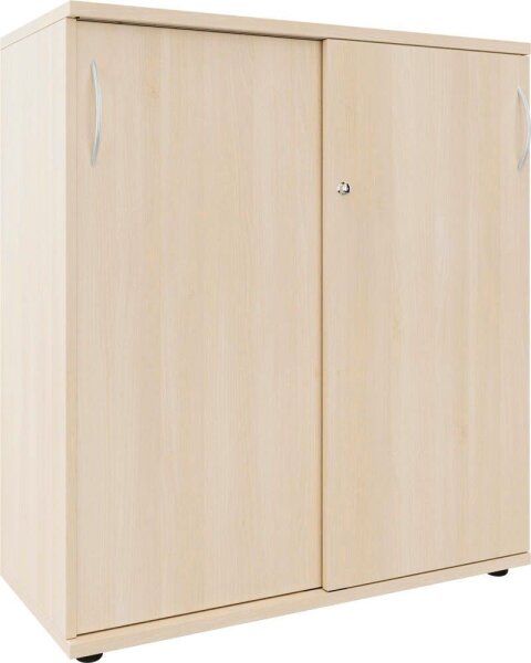 fm Schiebetürenschrank, 4260761570594 akazie 2 Fachböden 100,0 x 44,2 x 111,5 cm