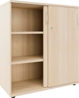 fm Schiebetürenschrank, 4260761570594 akazie 2 Fachböden 100,0 x 44,2 x 111,5 cm