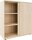 fm Schiebetürenschrank, 4260761570594 akazie 2 Fachböden 100,0 x 44,2 x 111,5 cm