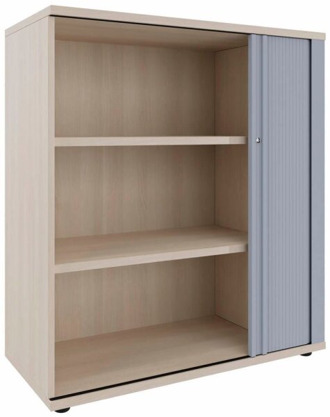 fm Rollladenschrank akazie 2 Fachböden 100,0 x 44,2 x 113,3 cm