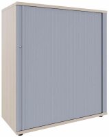 fm Rollladenschrank akazie 2 Fachböden 100,0 x 44,2 x 113,3 cm