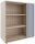 fm Rollladenschrank akazie 2 Fachböden 100,0 x 44,2 x 113,3 cm