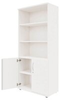 fm Regalschrank Basic, 4260761570761 weiß 80,0 x 44,2 x 185,1 cm, 1 St.