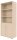 fm Regalschrank Basic, 4260761570754 akazie 80,0 x 44,2 x 185,1 cm, 1 St.