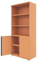 fm Regalschrank Basic, 4260761570730 buche 80,0 x 44,2 x 185,1 cm, 1 St.
