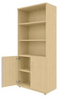 fm Regalschrank Basic, 4260761570747 königsahorn 80,0 x 44,2 x 185,1 cm, 1 St.
