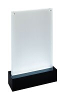 SIGEL luminous LED-Tischaufsteller DIN A5 beidseitig, 1 St.