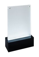 SIGEL luminous LED-Tischaufsteller DIN A6 beidseitig, 1 St.