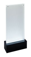 SIGEL luminous LED-Tischaufsteller 1/3 DIN A4 beidseitig,...