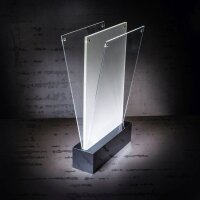 SIGEL luminous LED-Tischaufsteller 1/3 DIN A4 beidseitig, 1 St.