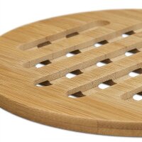 4 relaxdays Untersetzer braun 20,0 cm  ( 10020236_0 )