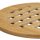 4 relaxdays Untersetzer braun 20,0 cm  ( 10020236_0 )