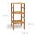 relaxdays Badregal braun 35,5 x 35,5 x 85,0 cm