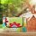 relaxdays Picknickdecke isoliert mehrfarbig 200,0 x 200,0 cm  ( 10025977_0 )