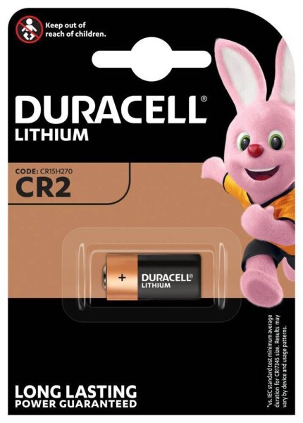 DURACELL Batterie CR2 Lithium Fotobatterie 3,0 V, 1 St.