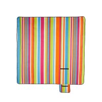 relaxdays Picknickdecke isoliert mehrfarbig 200,0 x 200,0 cm  ( 10025983_0 )