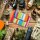 relaxdays Picknickdecke isoliert mehrfarbig 200,0 x 200,0 cm  ( 10025983_0 )
