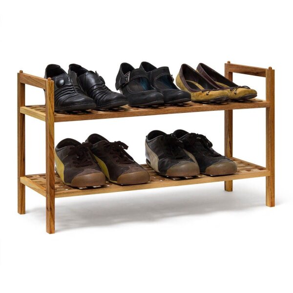 relaxdays Schuhregal braun 69,0 x 26,0 x 40,5 cm, 1 St.