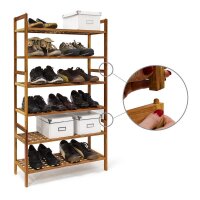 relaxdays Schuhregal braun 69,0 x 26,0 x 40,5 cm, 1 St.