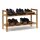 relaxdays Schuhregal braun 69,0 x 26,0 x 40,5 cm, 1 St.