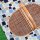 relaxdays Picknickdecke isoliert mehrfarbig 200,0 x 200,0 cm  ( 10025978_0 )